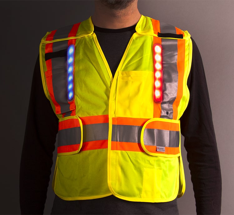 Hi Vis LED Safety Vest - Class 2